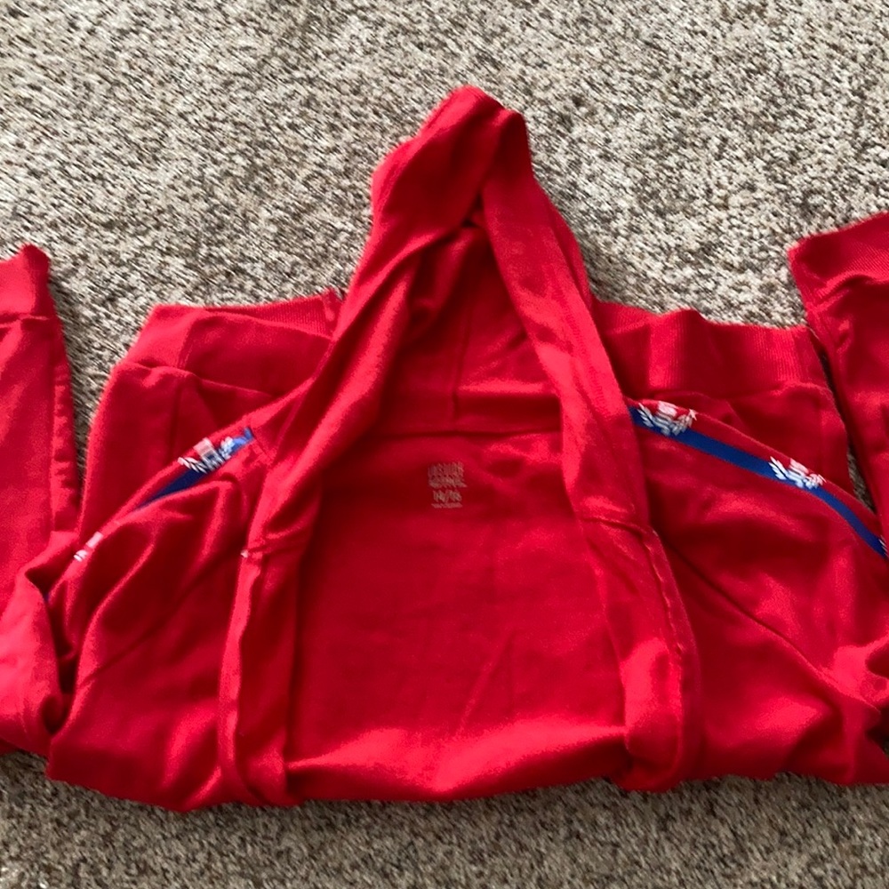 Justice zip up hoodie